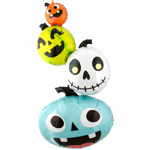 Halloween Pumpkin Stackers Mutli Balloon | 60 INCH