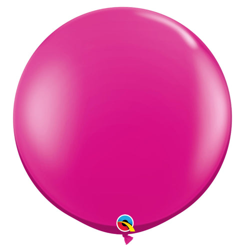 Jewel Magenta Latex Balloons | 36 INCH (90cm)
