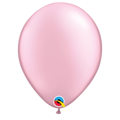 Pearl Pink Latex Balloons | 5 Inch | Qualatex
