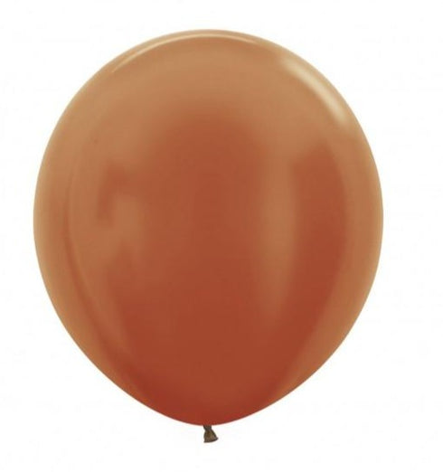 Copper Metallic | 18 Inch | Sempertex (Betallatex) Latex Balloons | Package 6