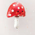 Red Mushroom Foil Balloons | Smiley Face | 33 Inch