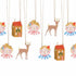 Christmas Gift Tags Retro | Set 12