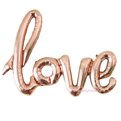Love Balloon | Rose Gold
