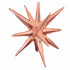 Metallic Rose Gold Starburst All In One Foil Balloon | 22 Inch | Air Fill Only