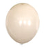Deluxe White Sand | 18 INCH | Sempertex (Betallatex) Latex Balloons | Package 6
