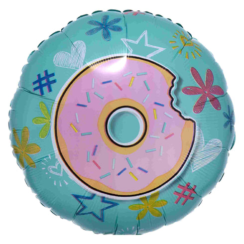 Selfie Celebration Donut Balloons | 18 INCH