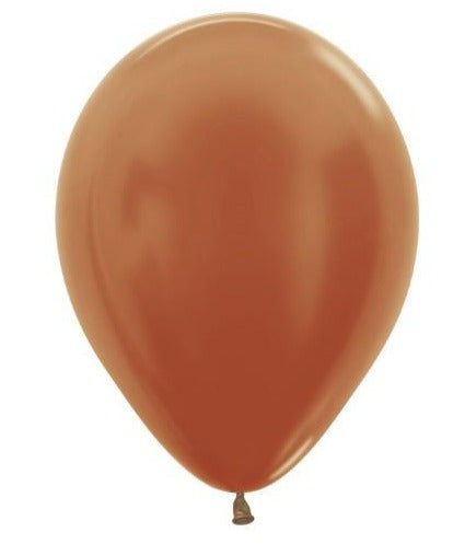 Copper Metallic | 11 Inch | Sempertex (Betallatex) Latex Balloons | Package 10