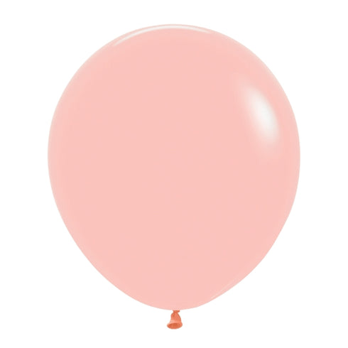 Pastel Matte Melon | 18 Inch | Sempertex (Betallatex) Latex Balloons | Package 6