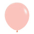 Pastel Matte Melon | 18 Inch | Sempertex (Betallatex) Latex Balloons | Package 6