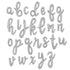 Letter L Script Balloons | Silver | Small 14 Inch