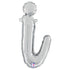 Letter I Script Balloons | Silver | Small 14 Inch