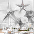 Paper Star Decorations | Silver | 18 Inch or 12 Inch