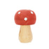 Mushroom Wood Decor | Red and White | 2 Sizes