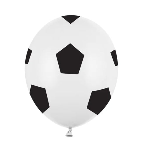 Soccer Ball Print Latex Balloons | 11 INCH