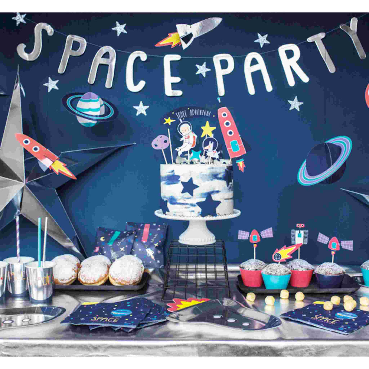astronaut party