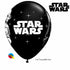 Star Wars Balloons Latex Licensed | 11 INCH | Package 6