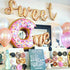 Sweet ONE Birthday Donut + Letter Balloon Banner Kit