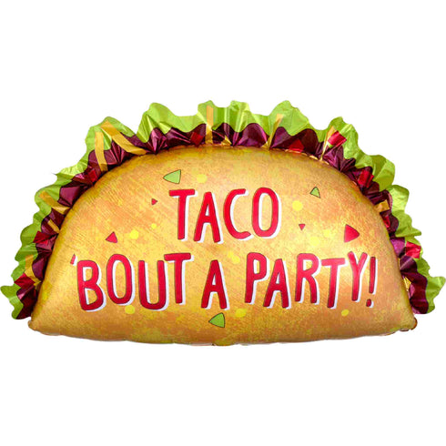 Taco Bout a Party Balloon | 33 INCH