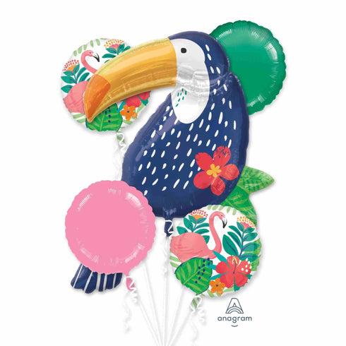 Toucan Balloon Bouquet | Set 5 Balloon