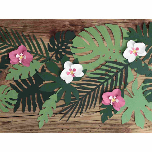 Large Paper Leaves - 21 piece