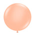 Cheeky Pastel Orange | 24 INCH | Tuftex Latex Balloons | Each