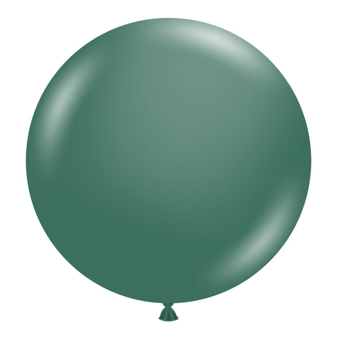Evergreen | 17 INCH | Tuftex Latex Balloons | Package 6