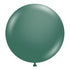 Evergreen | 17 INCH | Tuftex Latex Balloons | Package 6