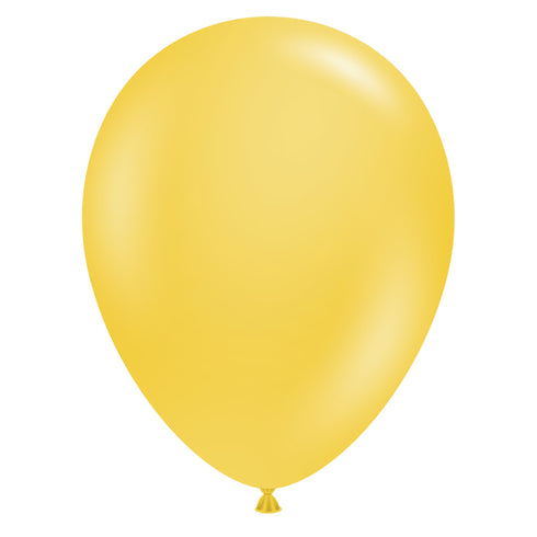 Goldenrod | 5 INCH | Tuftex Latex Balloons | Package 10