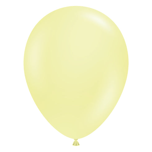 Lemonade | 5 INCH | Tuftex Latex Balloons | Package 10