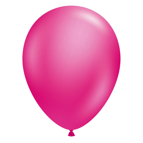 Metallic Fuchsia | 5 INCH | Tuftex Latex Balloons | Package 10