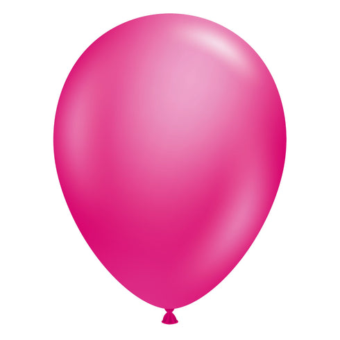 Metallic Fuchsia | 11 INCH | Tuftex Latex Balloons | Package 10