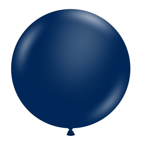 Metallic Midnight Blue | 17 INCH | Tuftex Latex Balloons