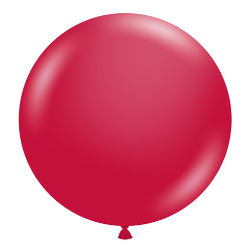 Starfire Red Metallic | 17 INCH | Tuftex Latex Balloons