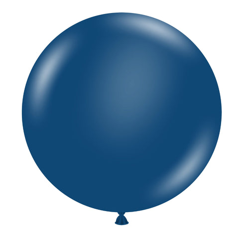 Navy Blue | 17 INCH | Tuftex Latex Balloons | Package 6
