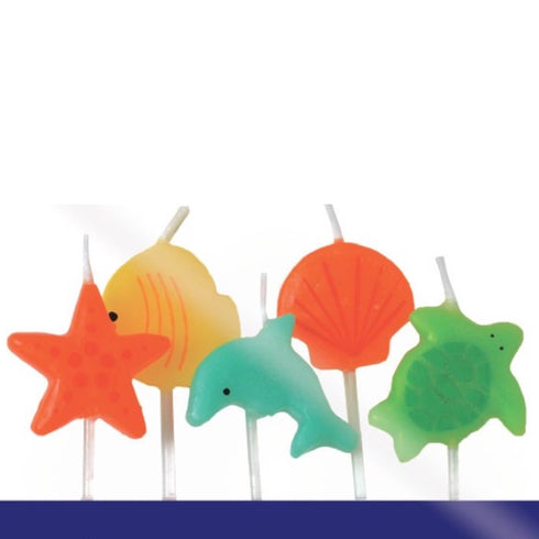 Under the Sea Birthday Candles | Set of 5