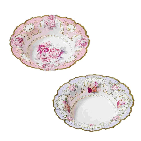 Tea Party Paper Bowls | Simply Scrumptious | Set 12