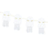 Cute Ghost Paper Hanging Garland | White