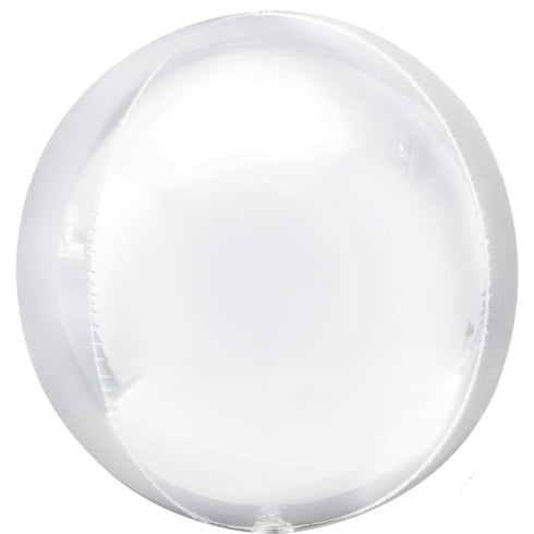 White Orbz Balloon | 16 INCH