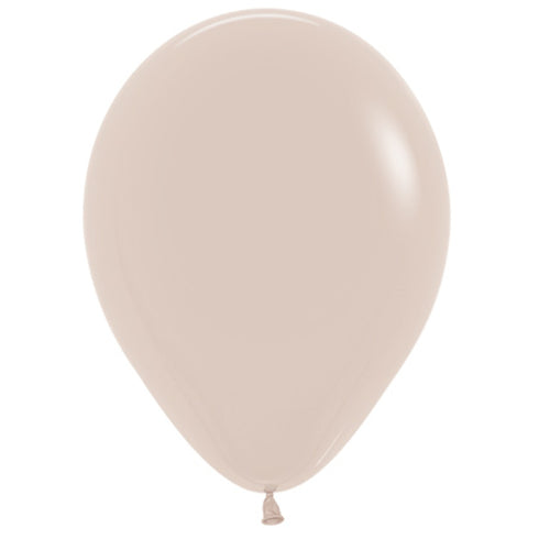 Deluxe White Sand Latex Balloon | 5, 9, 12, 18, 24 INCH Sizes