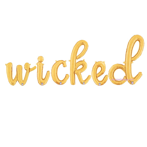 Wicked Halloween Balloon Banner Kit