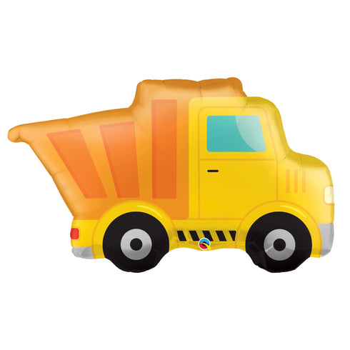 Construction Party Dump Truck Balloon | 36 Inch