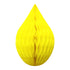 Yellow Rain Drop Honeycomb Decorations | 5 Inch