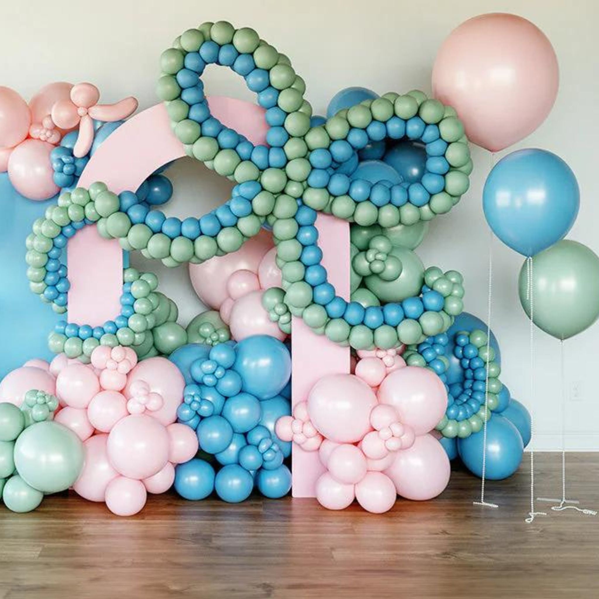 Tuftex Georgia Blue Latex Balloons | 24 Inch | partyHAUS
