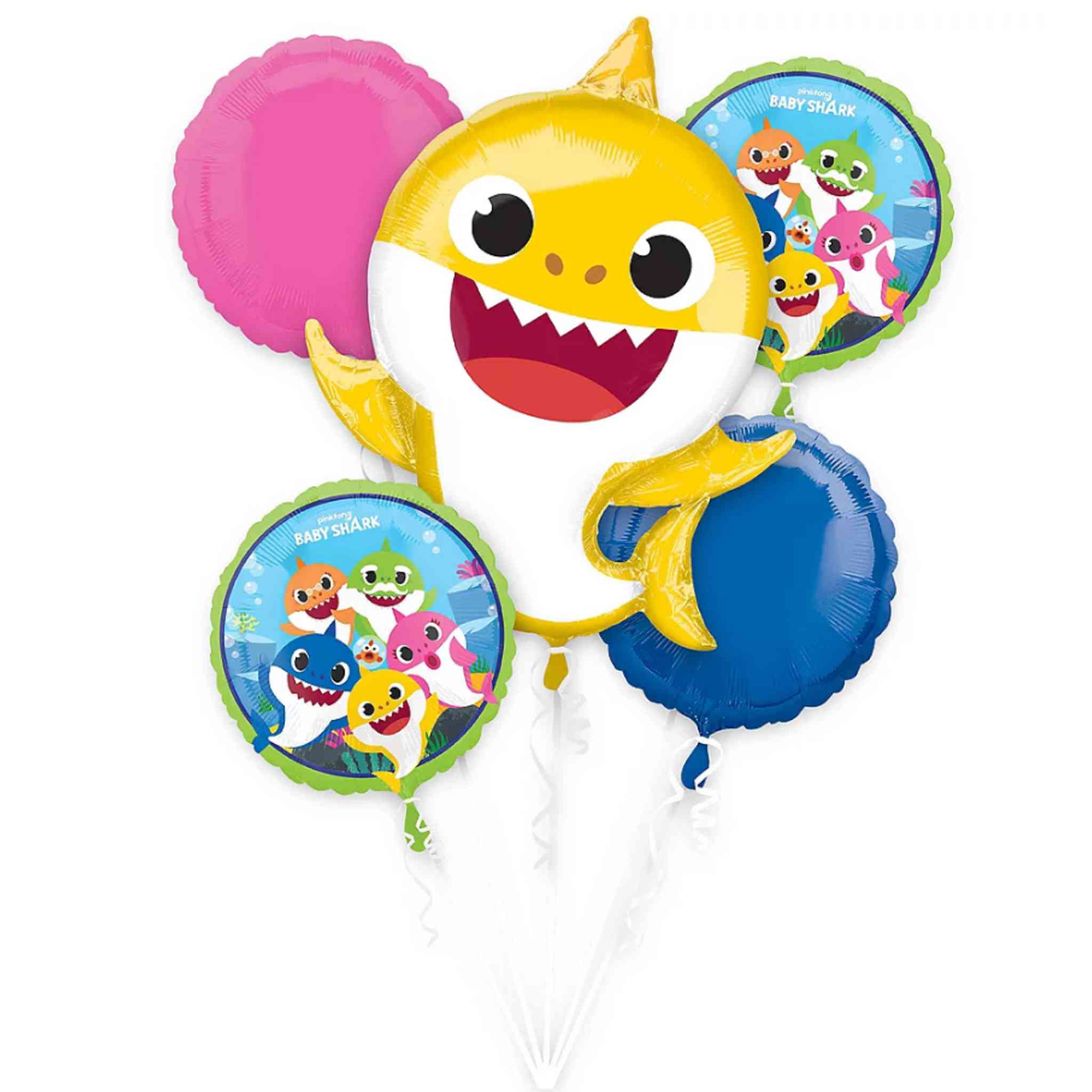 PinkFong Baby Shark Balloon Bouquet