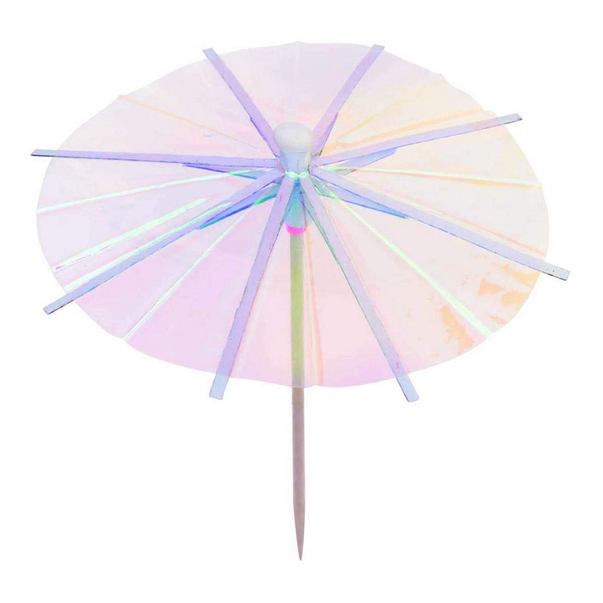 Iridescent Cocktail Umbrella Picks partyHAUS