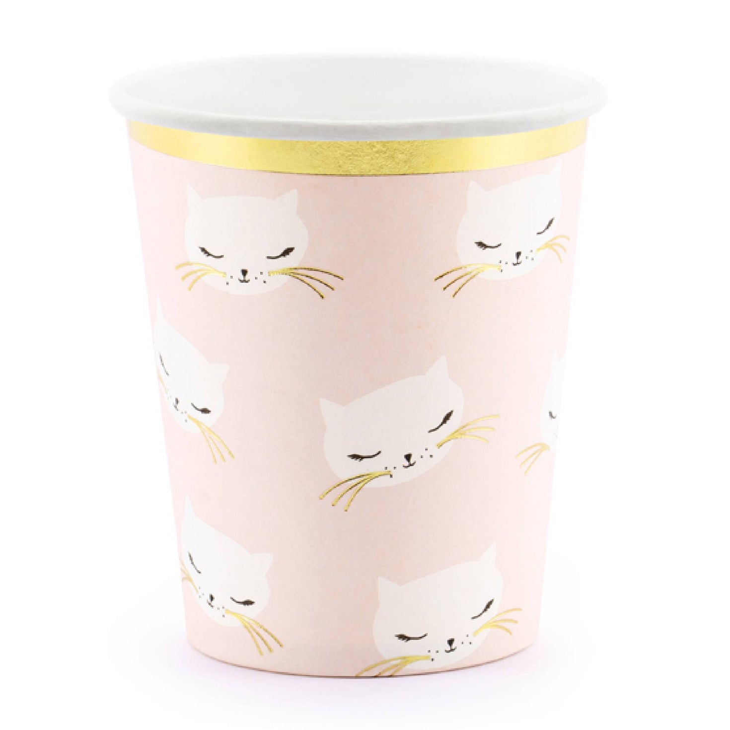 Pink Kitty Cat Party Paper Cups | partyHAUS