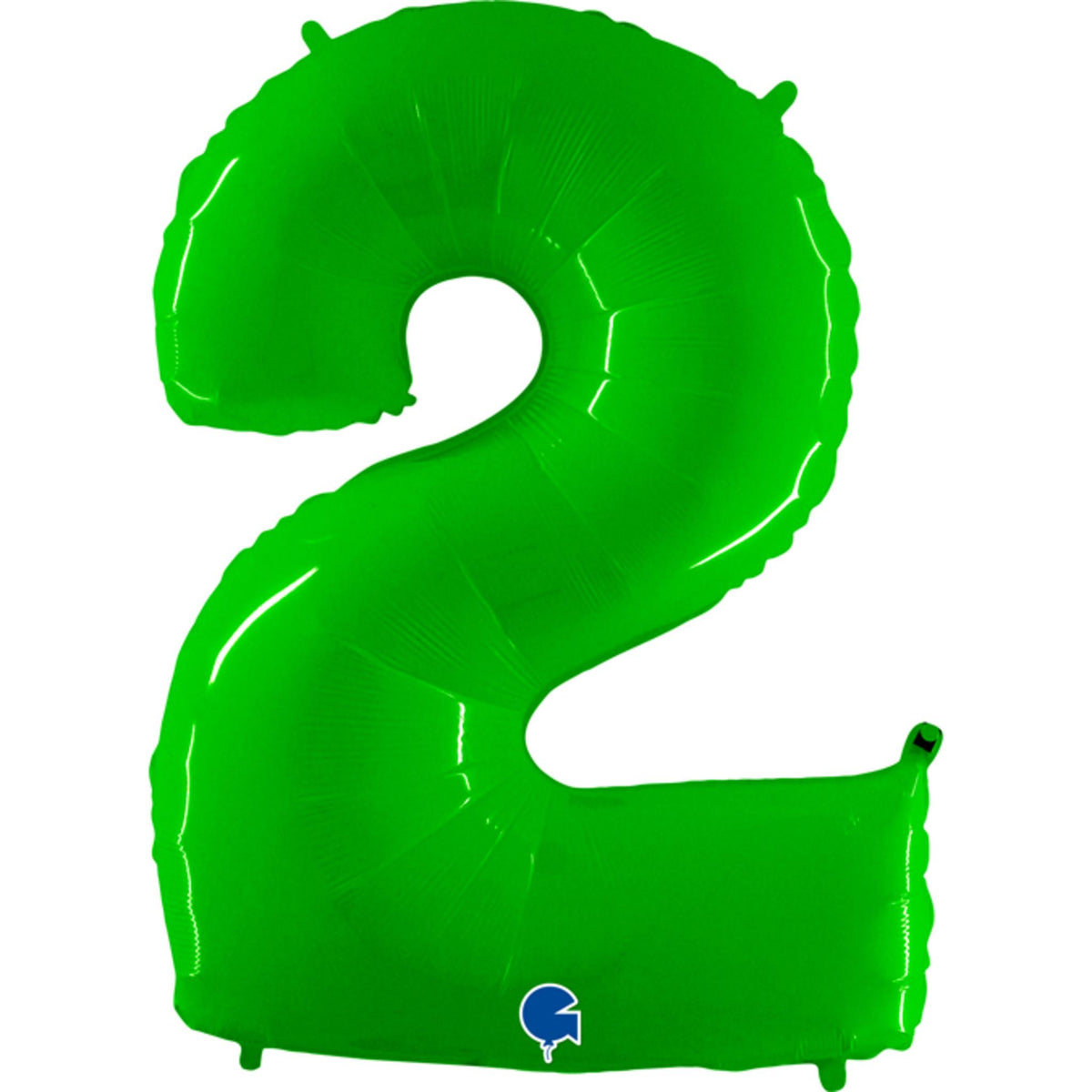 Neon Green Number 2 Balloons | 40 Inch | partyHAUS