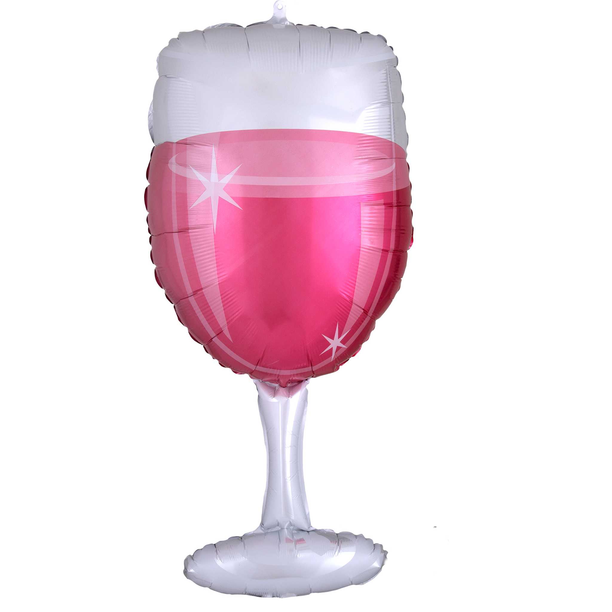 Balloon SuperShape Rose Glass