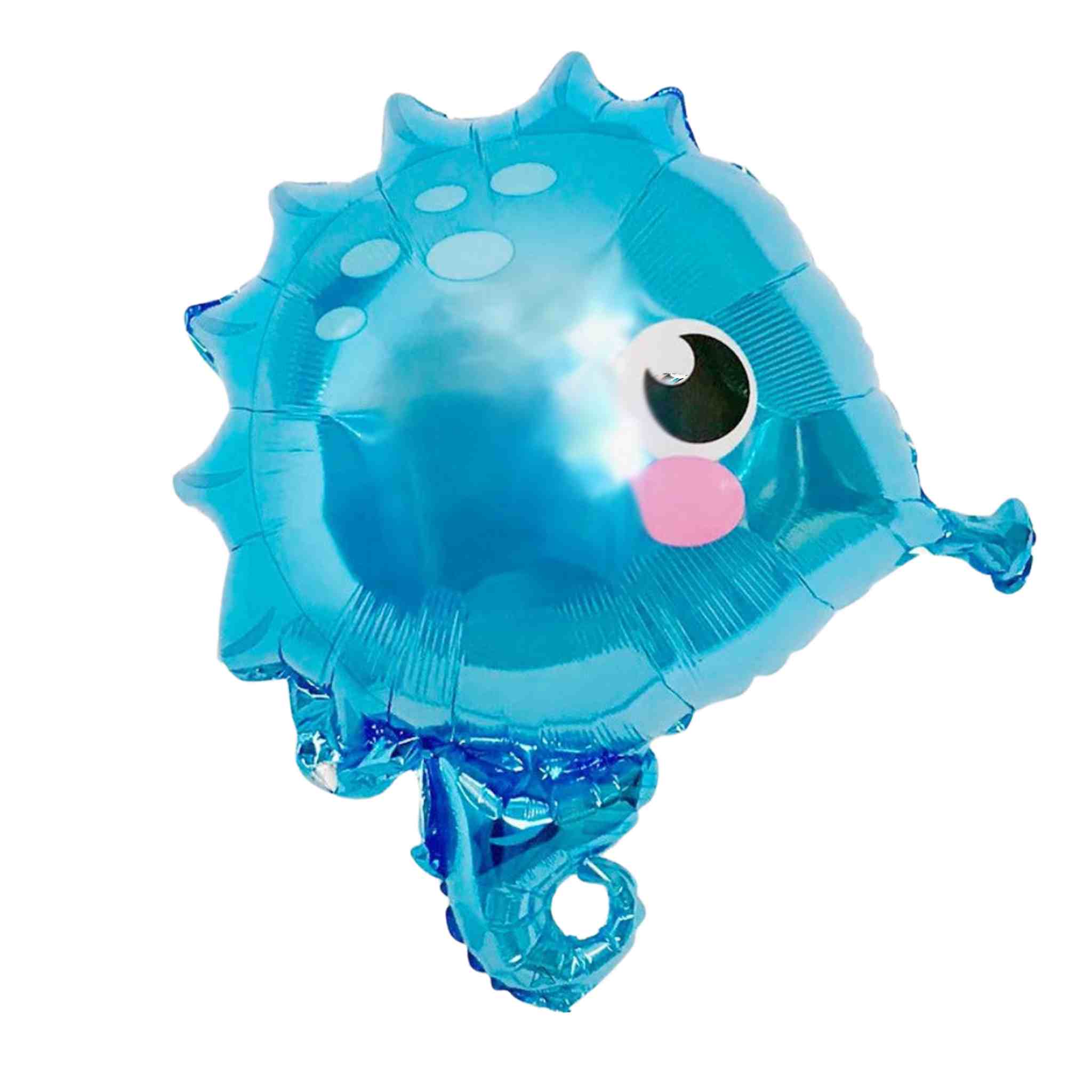 PUFFER FISH Balloon Puffer Fish Mylar 19 Inch Under the Sea Party