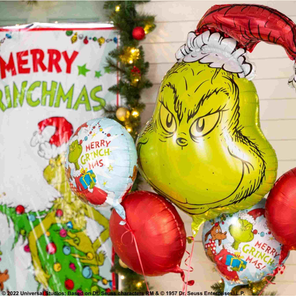 The Grinch Head Balloon | Licensed | partyHAUS